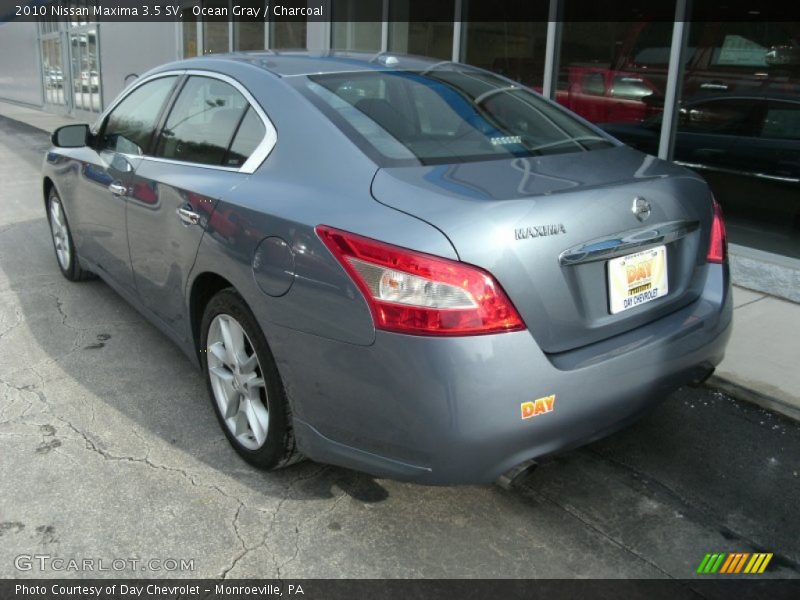 Ocean Gray / Charcoal 2010 Nissan Maxima 3.5 SV