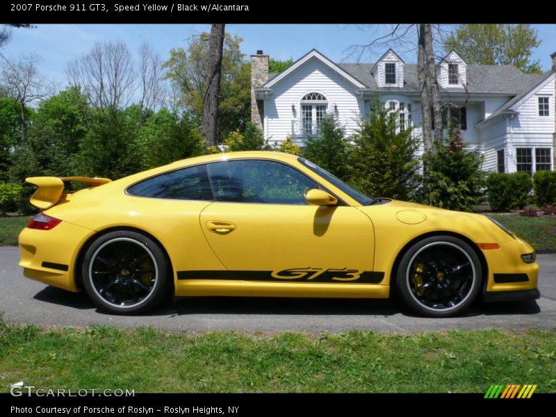 Speed Yellow / Black w/Alcantara 2007 Porsche 911 GT3