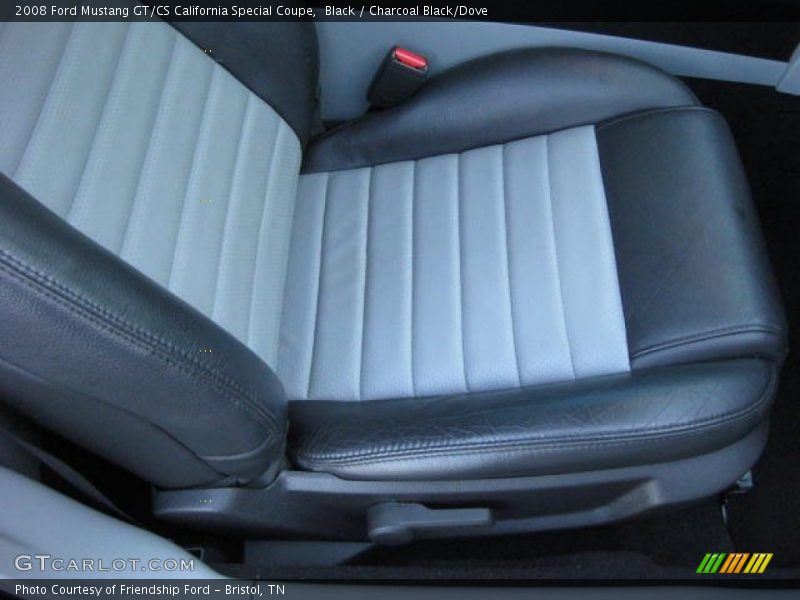 Black / Charcoal Black/Dove 2008 Ford Mustang GT/CS California Special Coupe