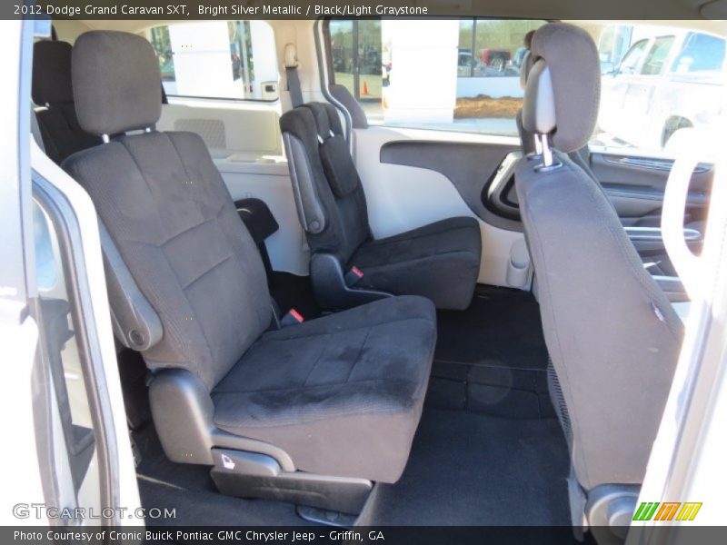 Bright Silver Metallic / Black/Light Graystone 2012 Dodge Grand Caravan SXT