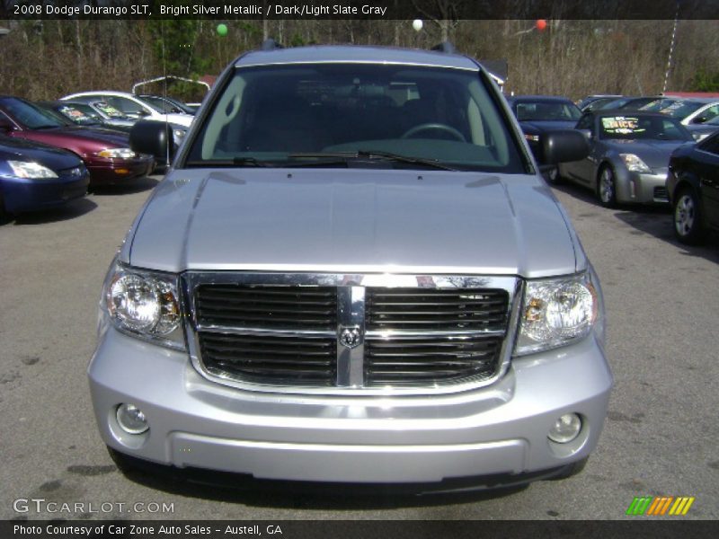 Bright Silver Metallic / Dark/Light Slate Gray 2008 Dodge Durango SLT
