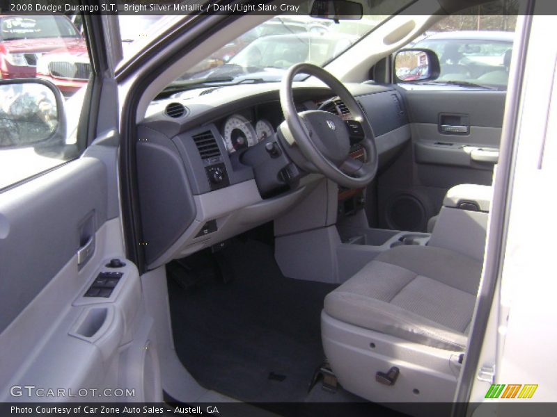Bright Silver Metallic / Dark/Light Slate Gray 2008 Dodge Durango SLT