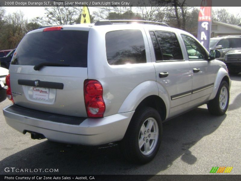 Bright Silver Metallic / Dark/Light Slate Gray 2008 Dodge Durango SLT
