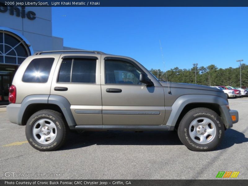 Light Khaki Metallic / Khaki 2006 Jeep Liberty Sport