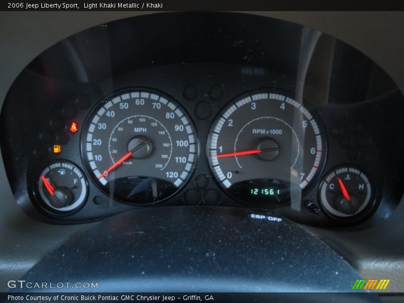 Light Khaki Metallic / Khaki 2006 Jeep Liberty Sport