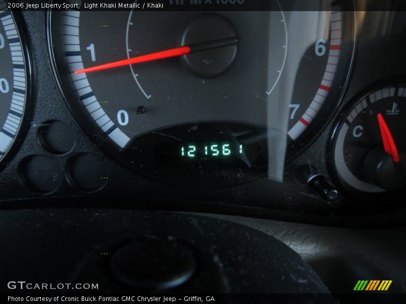 Light Khaki Metallic / Khaki 2006 Jeep Liberty Sport