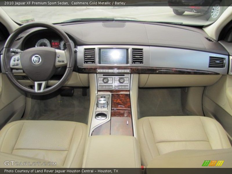 Dashboard of 2010 XF Premium Sport Sedan
