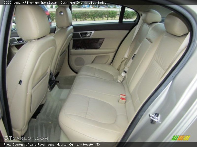 Rear Seat of 2010 XF Premium Sport Sedan