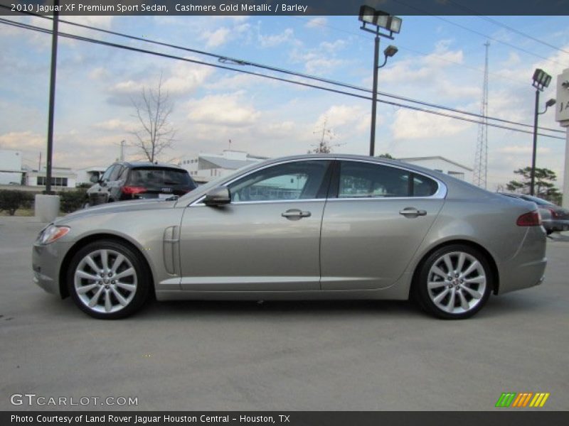  2010 XF Premium Sport Sedan Cashmere Gold Metallic