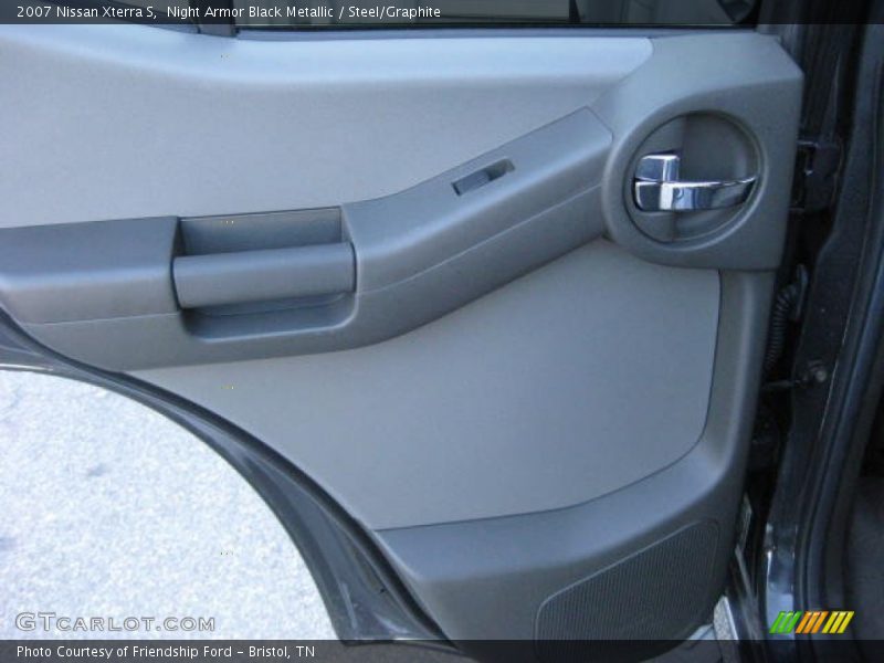 Night Armor Black Metallic / Steel/Graphite 2007 Nissan Xterra S