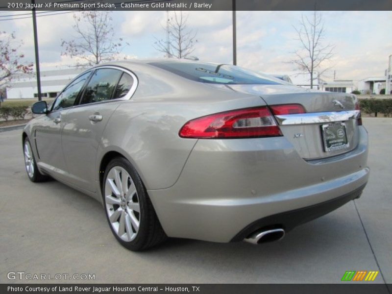 Cashmere Gold Metallic / Barley 2010 Jaguar XF Premium Sport Sedan