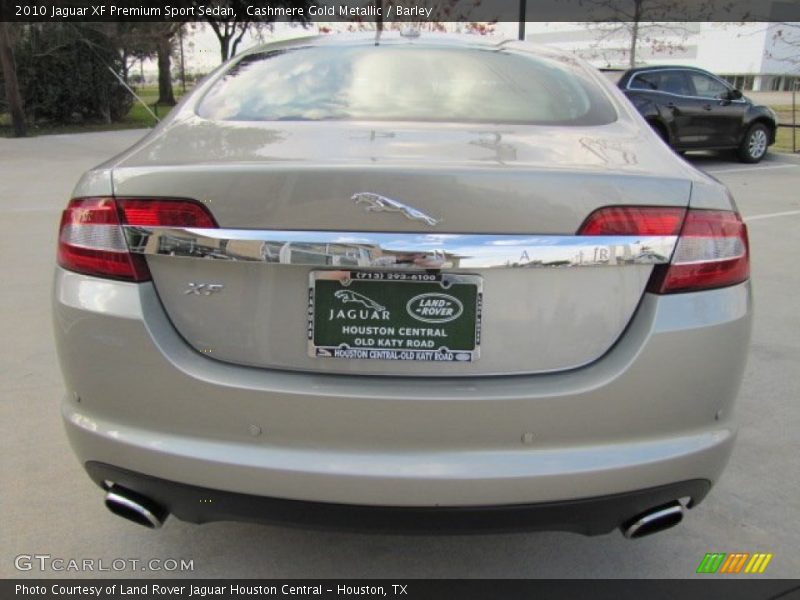 Cashmere Gold Metallic / Barley 2010 Jaguar XF Premium Sport Sedan