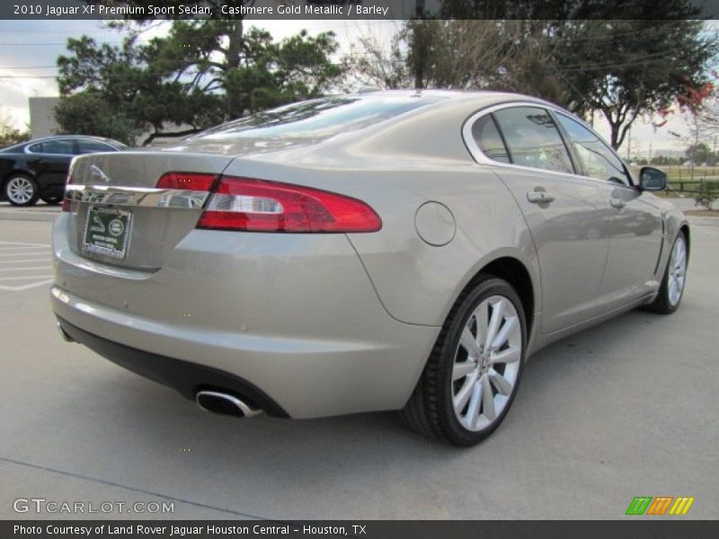 Cashmere Gold Metallic / Barley 2010 Jaguar XF Premium Sport Sedan