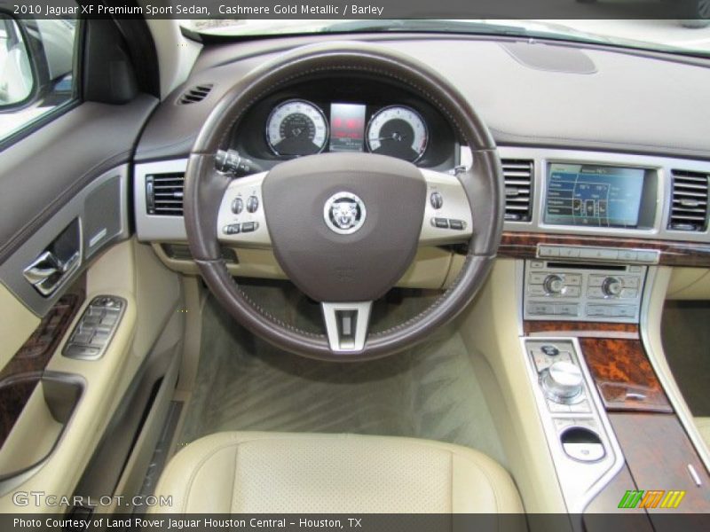 Dashboard of 2010 XF Premium Sport Sedan