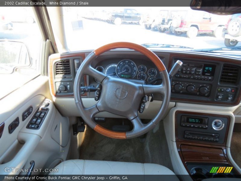 White Diamond / Shale 2002 Cadillac Escalade