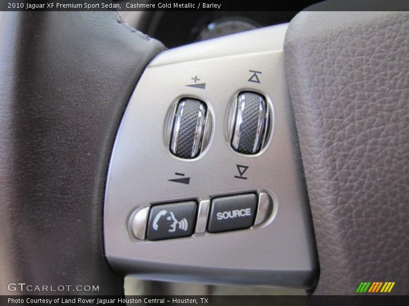 Controls of 2010 XF Premium Sport Sedan