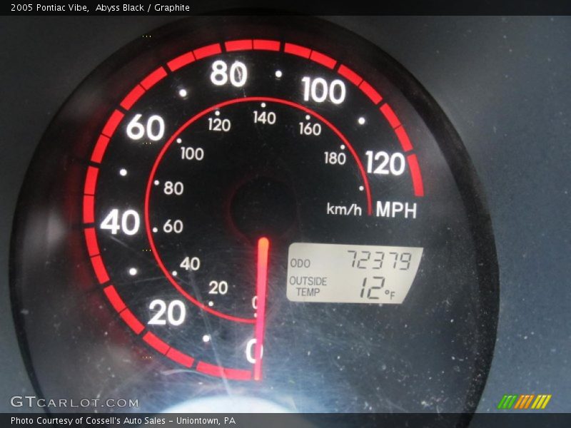 Abyss Black / Graphite 2005 Pontiac Vibe