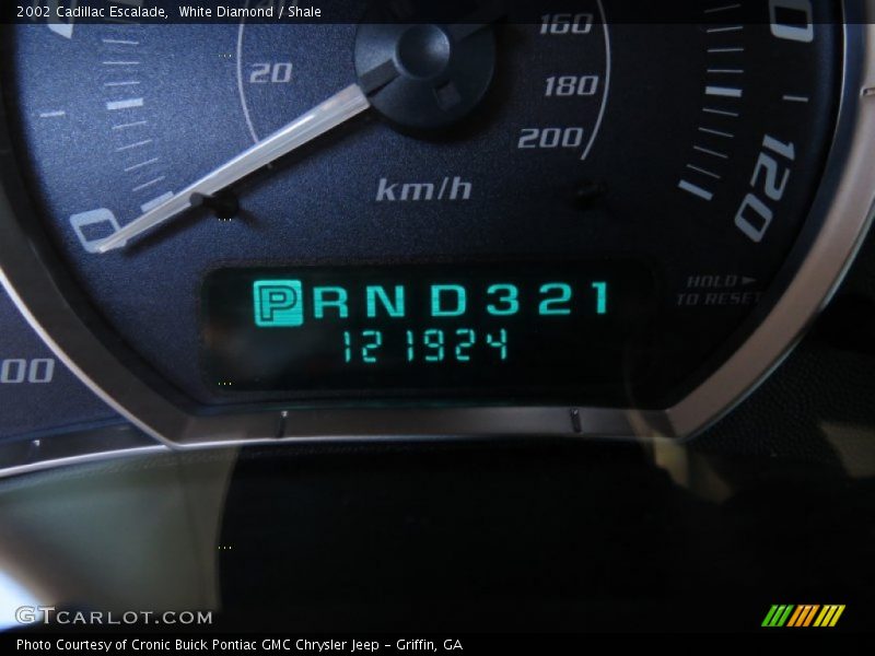 White Diamond / Shale 2002 Cadillac Escalade