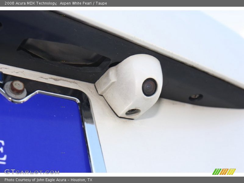 Aspen White Pearl / Taupe 2008 Acura MDX Technology