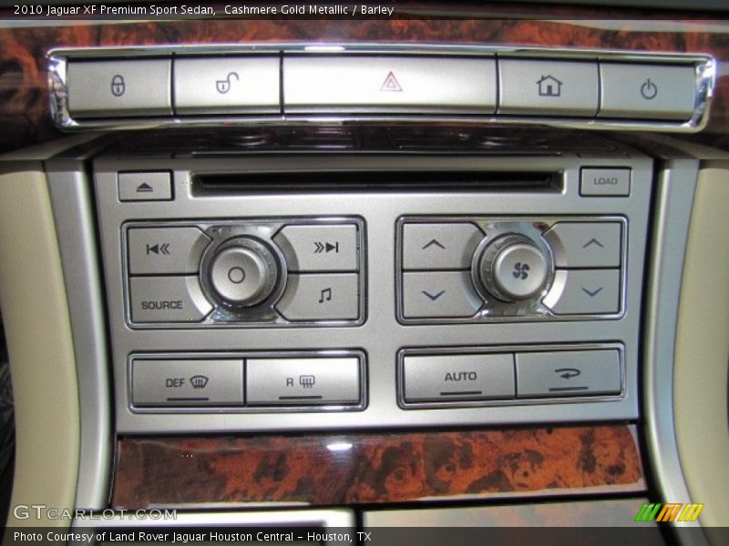 Controls of 2010 XF Premium Sport Sedan