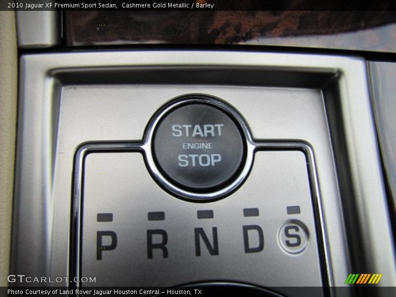  2010 XF Premium Sport Sedan 6 Speed Jaguar Sequential Shift Automatic Shifter
