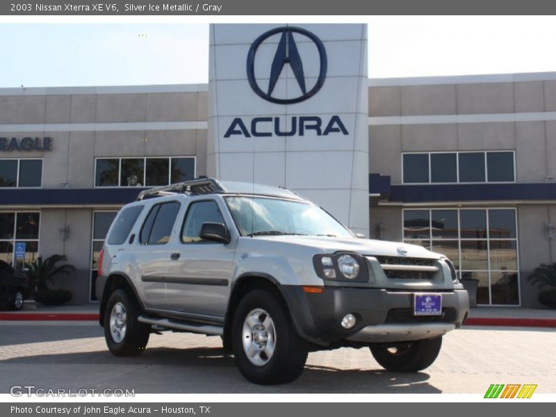 Silver Ice Metallic / Gray 2003 Nissan Xterra XE V6