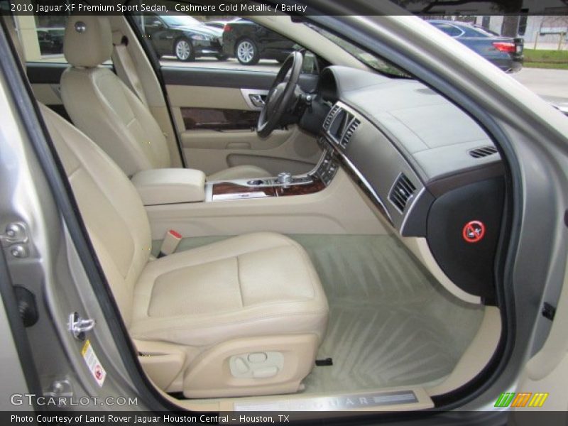  2010 XF Premium Sport Sedan Barley Interior