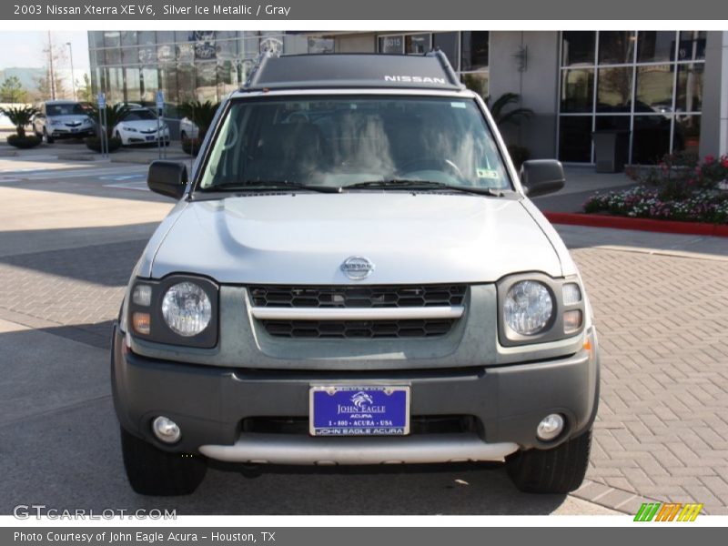 Silver Ice Metallic / Gray 2003 Nissan Xterra XE V6