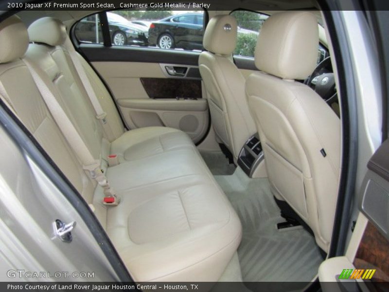 Rear Seat of 2010 XF Premium Sport Sedan