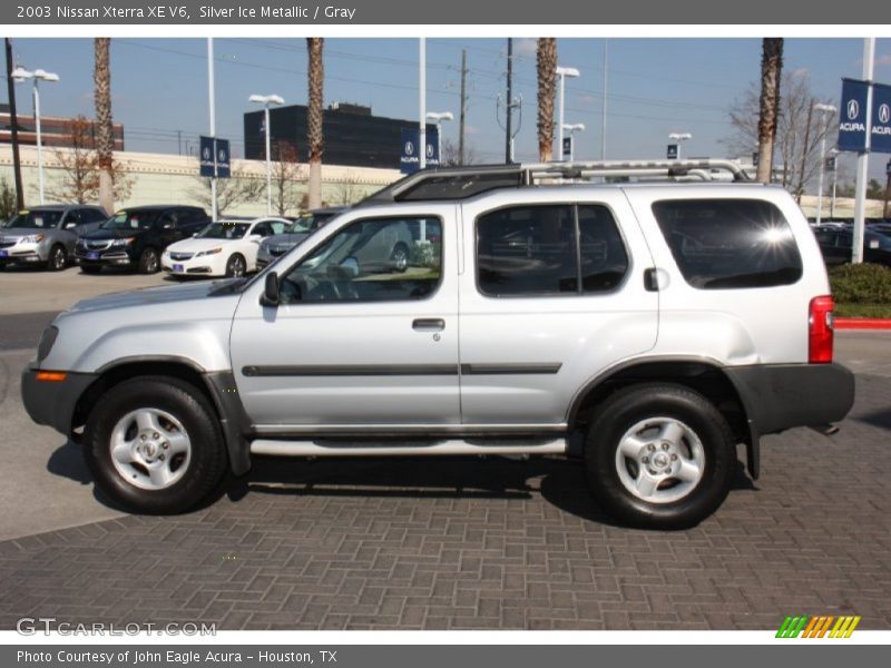 Silver Ice Metallic / Gray 2003 Nissan Xterra XE V6