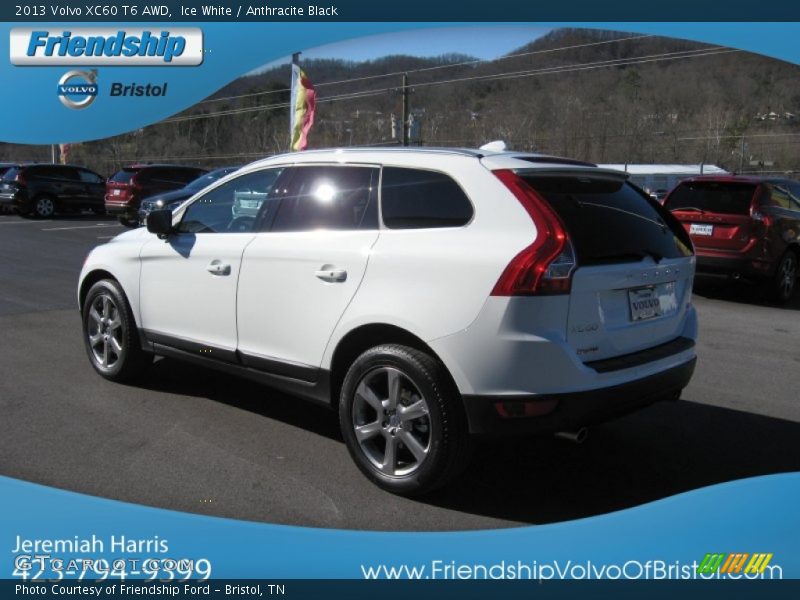Ice White / Anthracite Black 2013 Volvo XC60 T6 AWD