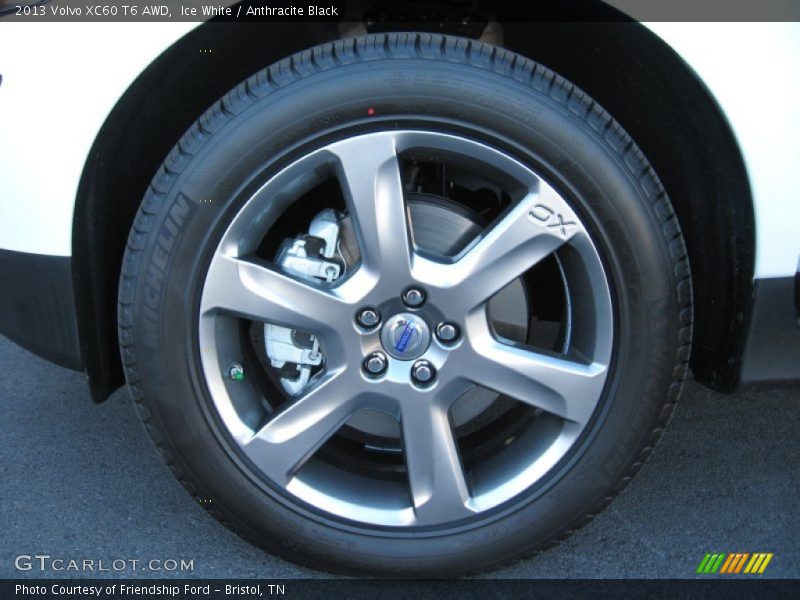 Ice White / Anthracite Black 2013 Volvo XC60 T6 AWD