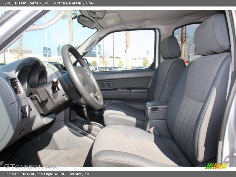 Silver Ice Metallic / Gray 2003 Nissan Xterra XE V6