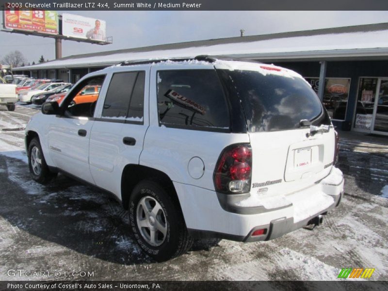 Summit White / Medium Pewter 2003 Chevrolet TrailBlazer LTZ 4x4