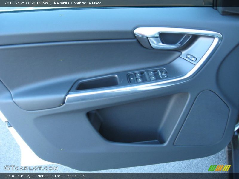 Ice White / Anthracite Black 2013 Volvo XC60 T6 AWD
