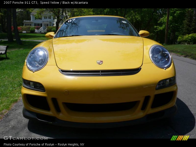 Speed Yellow / Black w/Alcantara 2007 Porsche 911 GT3
