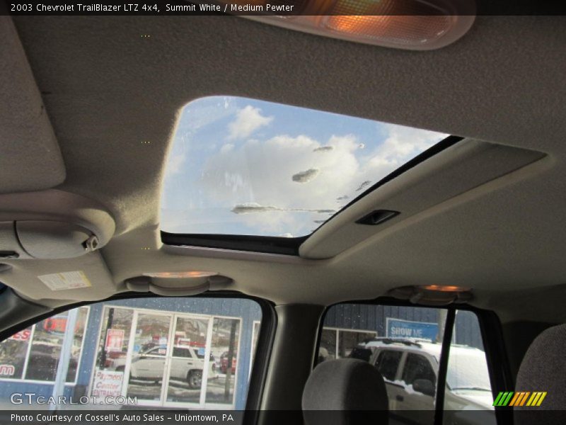 Summit White / Medium Pewter 2003 Chevrolet TrailBlazer LTZ 4x4
