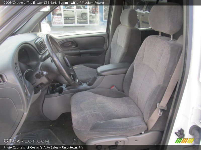 Summit White / Medium Pewter 2003 Chevrolet TrailBlazer LTZ 4x4