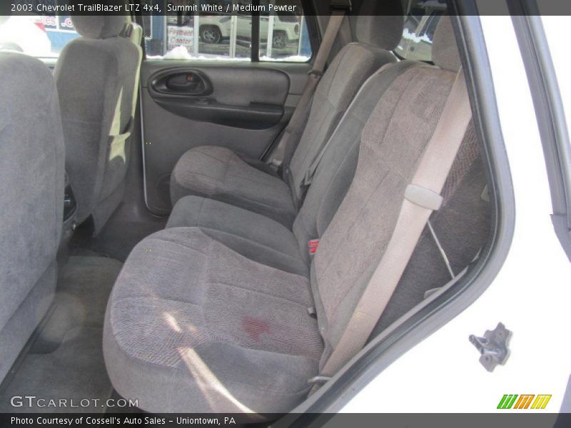 Summit White / Medium Pewter 2003 Chevrolet TrailBlazer LTZ 4x4