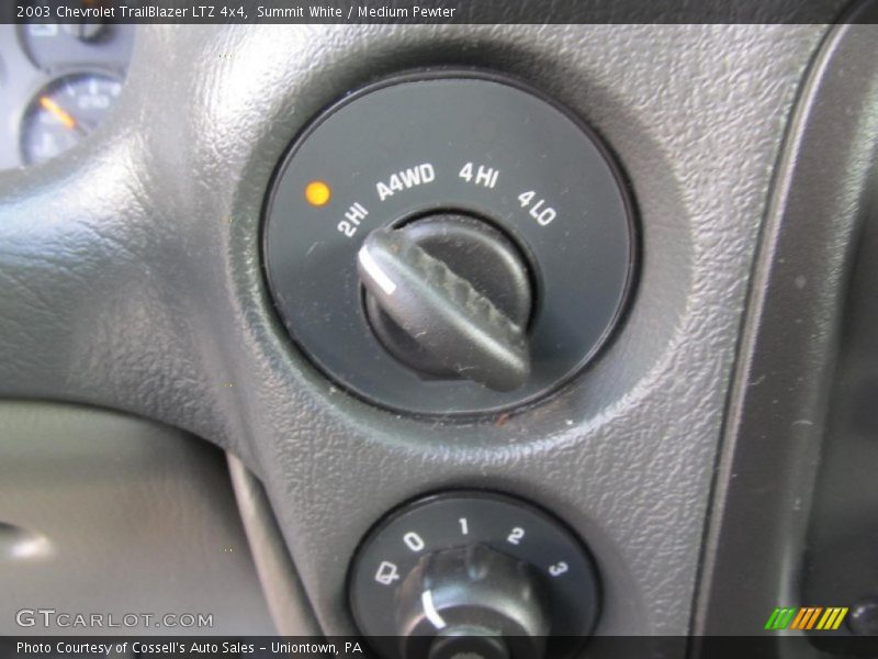 Summit White / Medium Pewter 2003 Chevrolet TrailBlazer LTZ 4x4