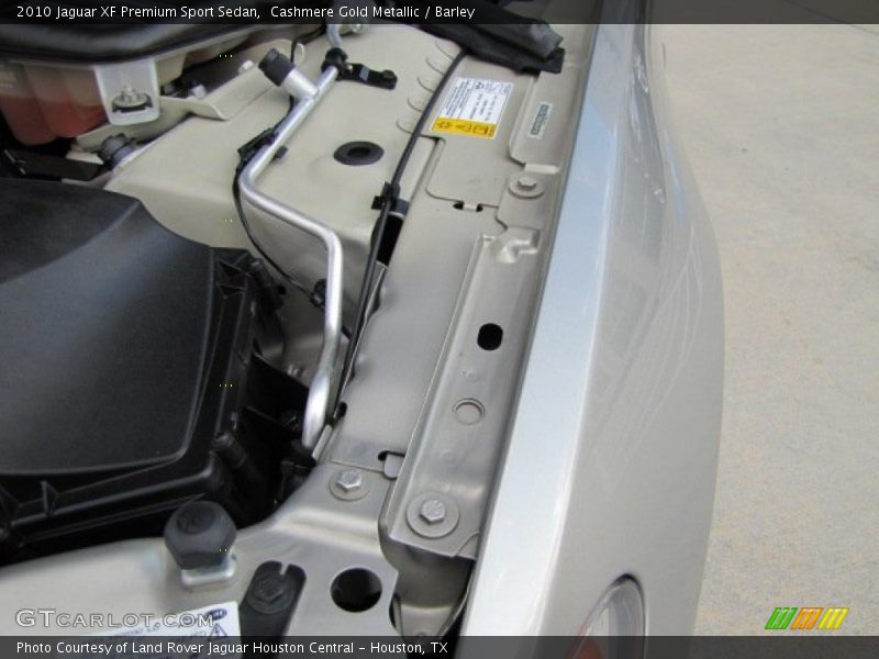 Cashmere Gold Metallic / Barley 2010 Jaguar XF Premium Sport Sedan