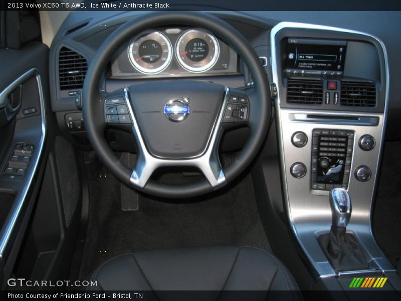 Ice White / Anthracite Black 2013 Volvo XC60 T6 AWD