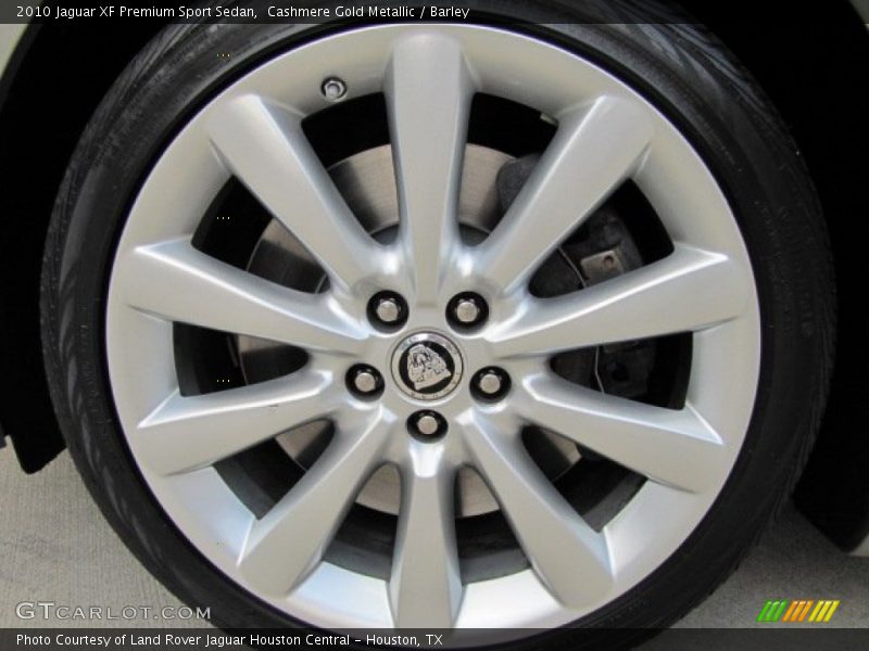 Cashmere Gold Metallic / Barley 2010 Jaguar XF Premium Sport Sedan