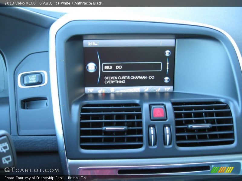 Ice White / Anthracite Black 2013 Volvo XC60 T6 AWD