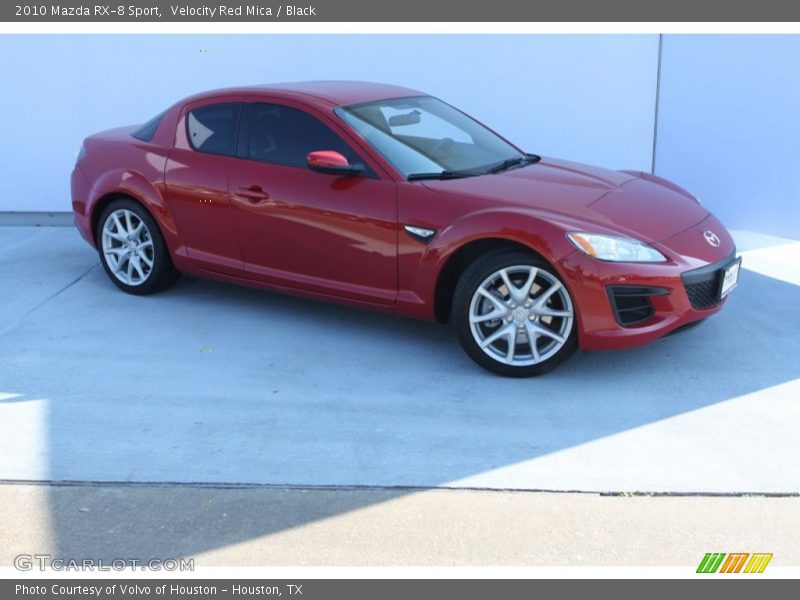 Velocity Red Mica / Black 2010 Mazda RX-8 Sport