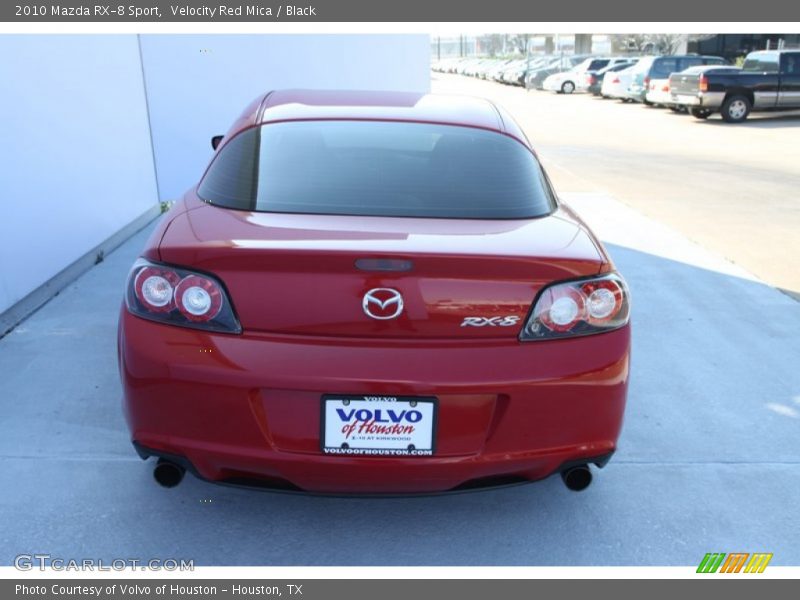 Velocity Red Mica / Black 2010 Mazda RX-8 Sport