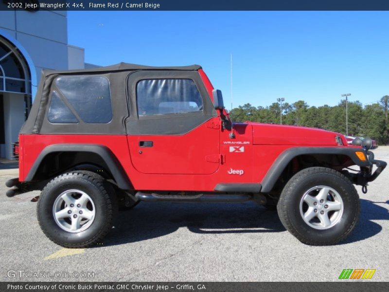  2002 Wrangler X 4x4 Flame Red