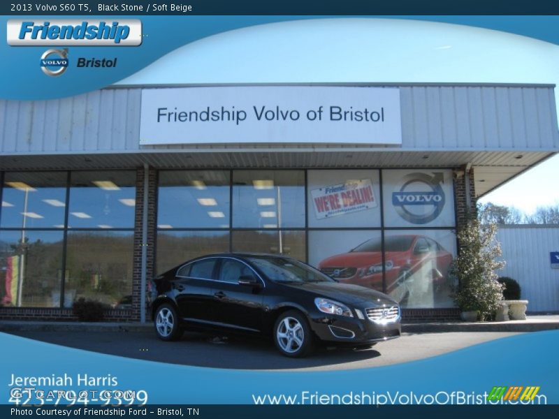 Black Stone / Soft Beige 2013 Volvo S60 T5