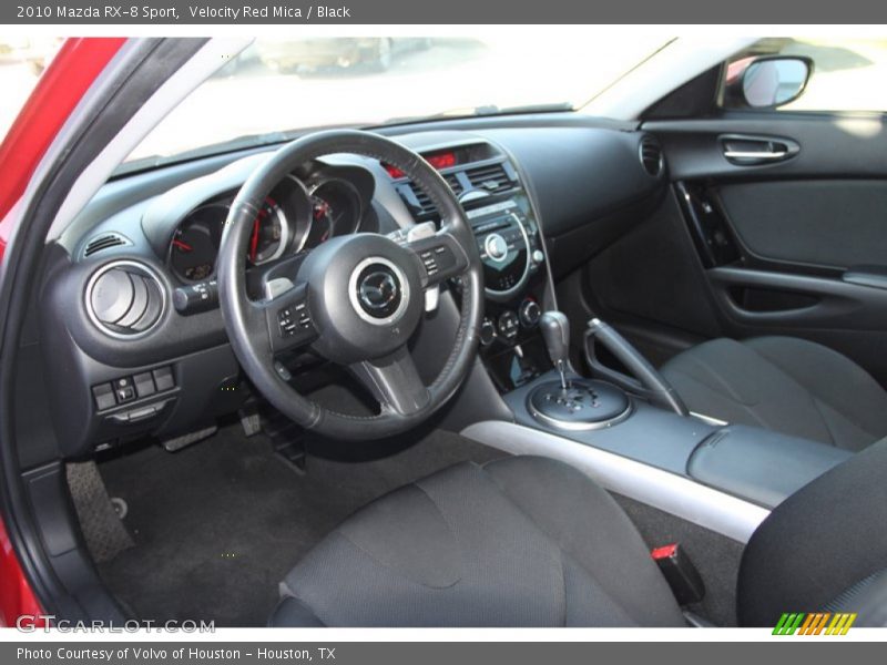 Black Interior - 2010 RX-8 Sport 