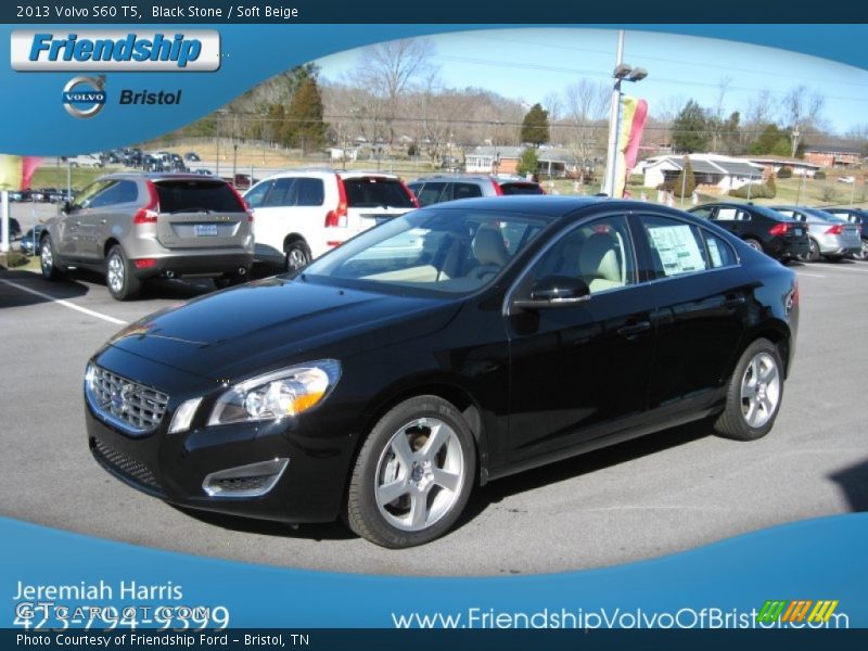 Black Stone / Soft Beige 2013 Volvo S60 T5